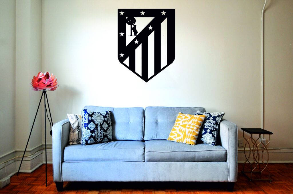 FONDO2SF Cuadro Atlético de Madrid – 1 pieza, 40 × 30 cm